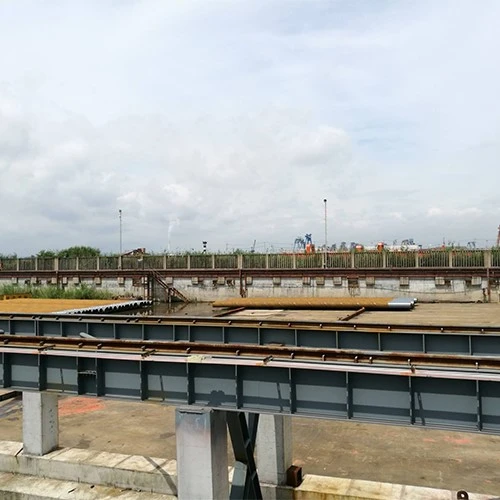 1500 Tons of S355J0H Spiral Welded Pipes Shipped to Qatar 1500 Tons of S355J0H Spiral Welded Pipes Shipped to Qatar
